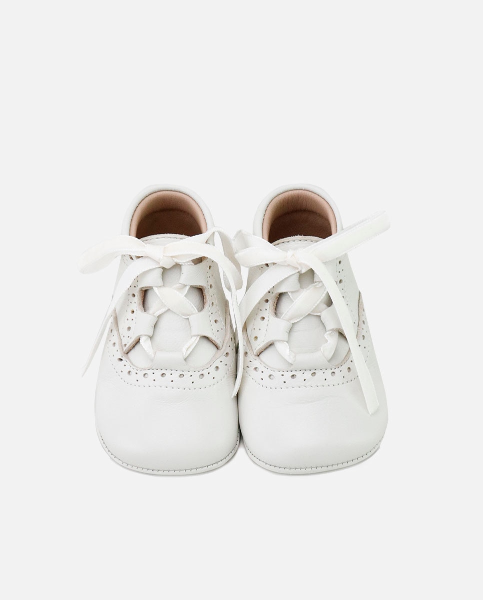 Patucos de bebé en piel suave - Eli 1957 - Beige Beige-4
