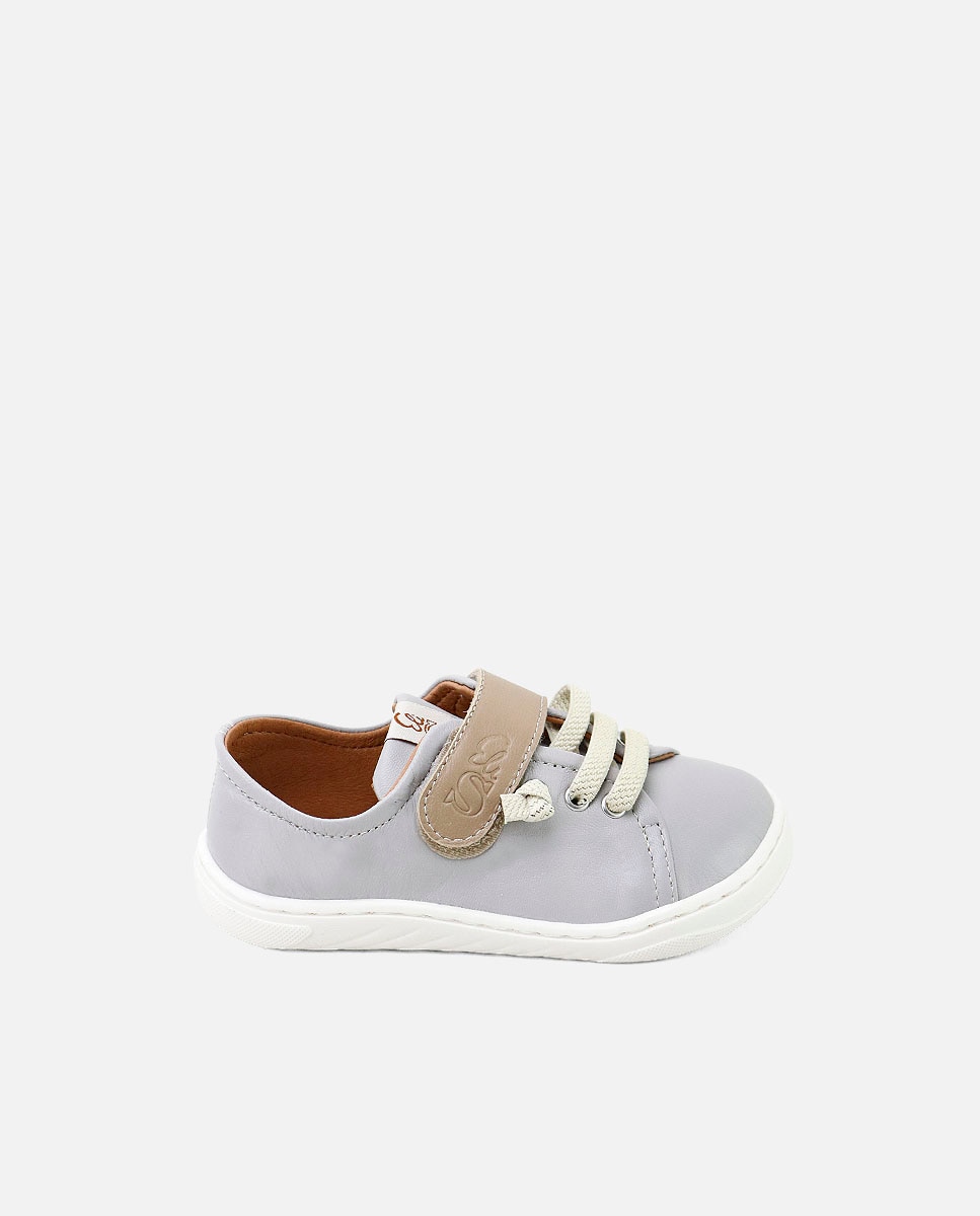 Imagen 0 de Zapatillas barefoot unisex en piel Gris