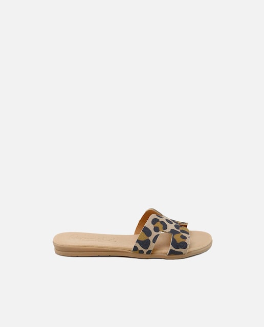 Imagen 0 de Sandalias de niña tipo flip flop en serraje leo