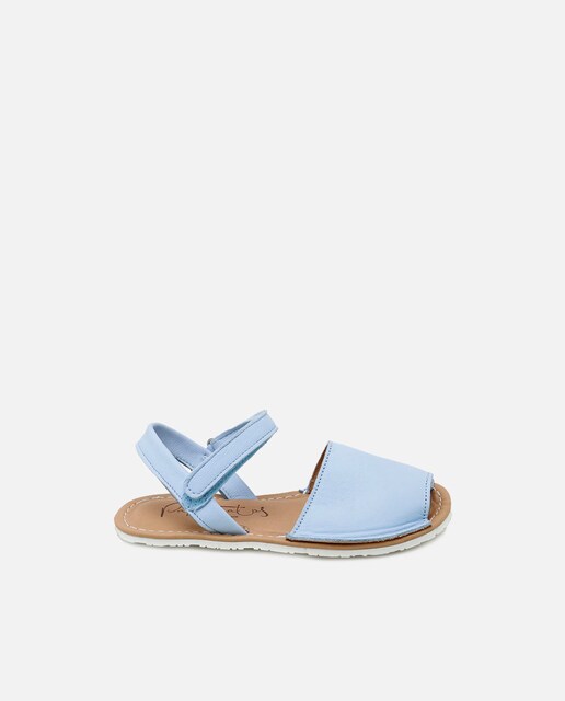 Imagen 0 de Sandalias menorquinas de bebés en piel natural muy flexibles