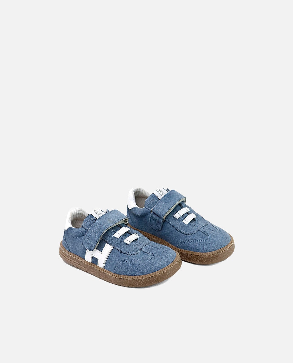 Imagen 2 de Zapatillas barefoot piel - Eli 1957 - Azul Azul
