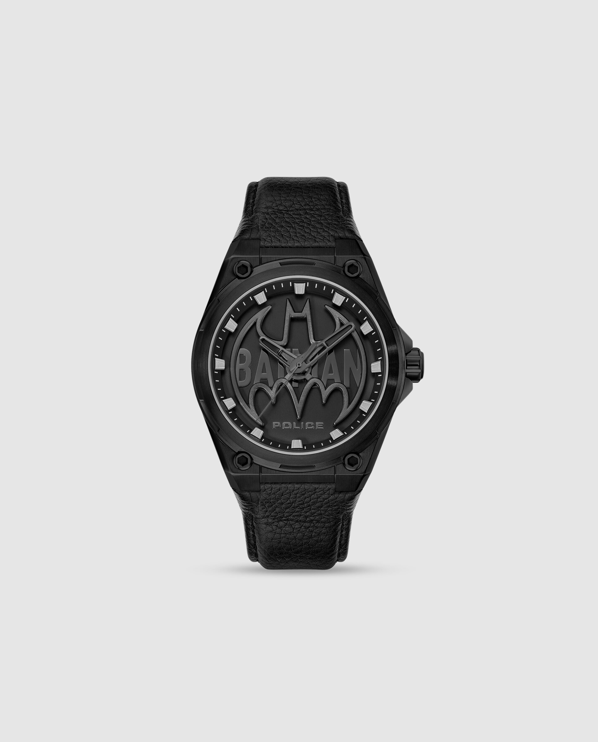 Imagen 1 de Reloj de hombre batman pewga0090005 set de piel Negro