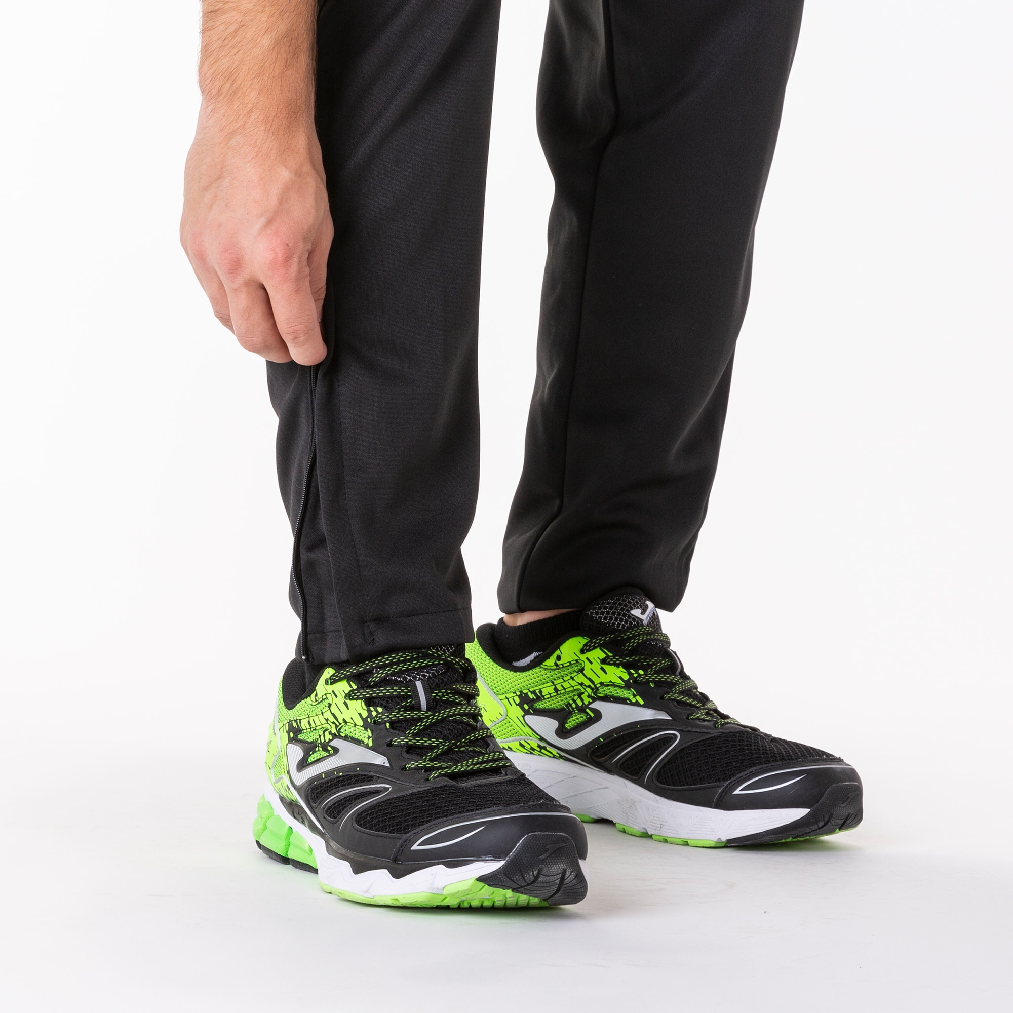 Pantalón largo fútbol de niños Staff Joma - Negro Negro-4
